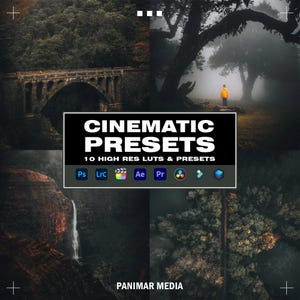 10 Cinematic Lightroom Presets | Mobile & Desktop | CINEMATIC | Photo Editing Filter Instagram | Mobile Lightroom Preset | Photoshop