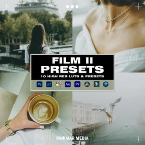 10 Film II and White Lightroom Presets | Mobile & Desktop | FILM | Photo Editing Filter Instagram | Mobile Lightroom Preset | Photoshop