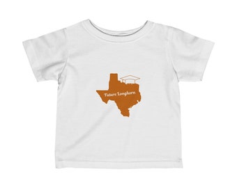 Infant Fine Jersey Tee Future University of Texas Longhorn