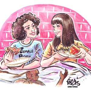 This is the Best Present Abbi and Ilana of Broad City Print image 1