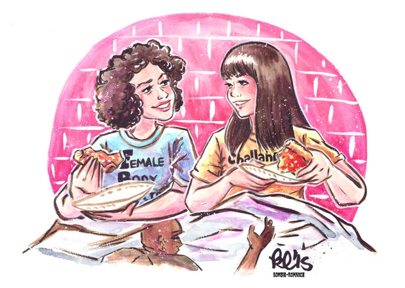 This is the Best Present Abbi and Ilana of Broad City Print image 1