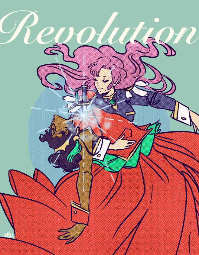 Revolutionary Girl Utena Poster - Etsy Revolutionary Girl Utena Poster - Etsy