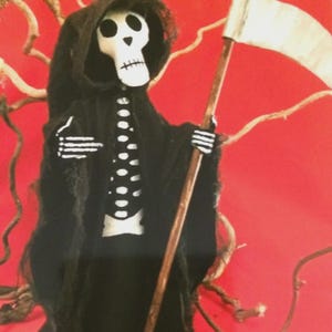 PATTERN Primitive Halloween GHOUL Stump DOLL 12 1/2&quot; - Fruitfull Hands 2018