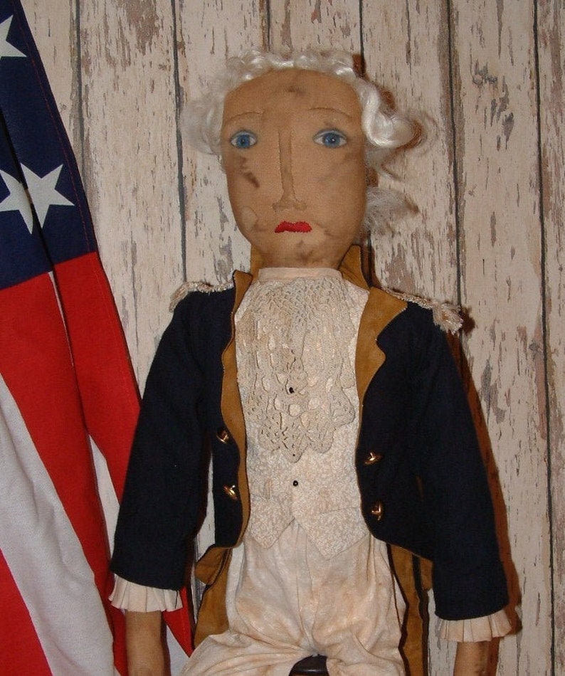PATTERN George Washington Doll e Pattern - Etsy