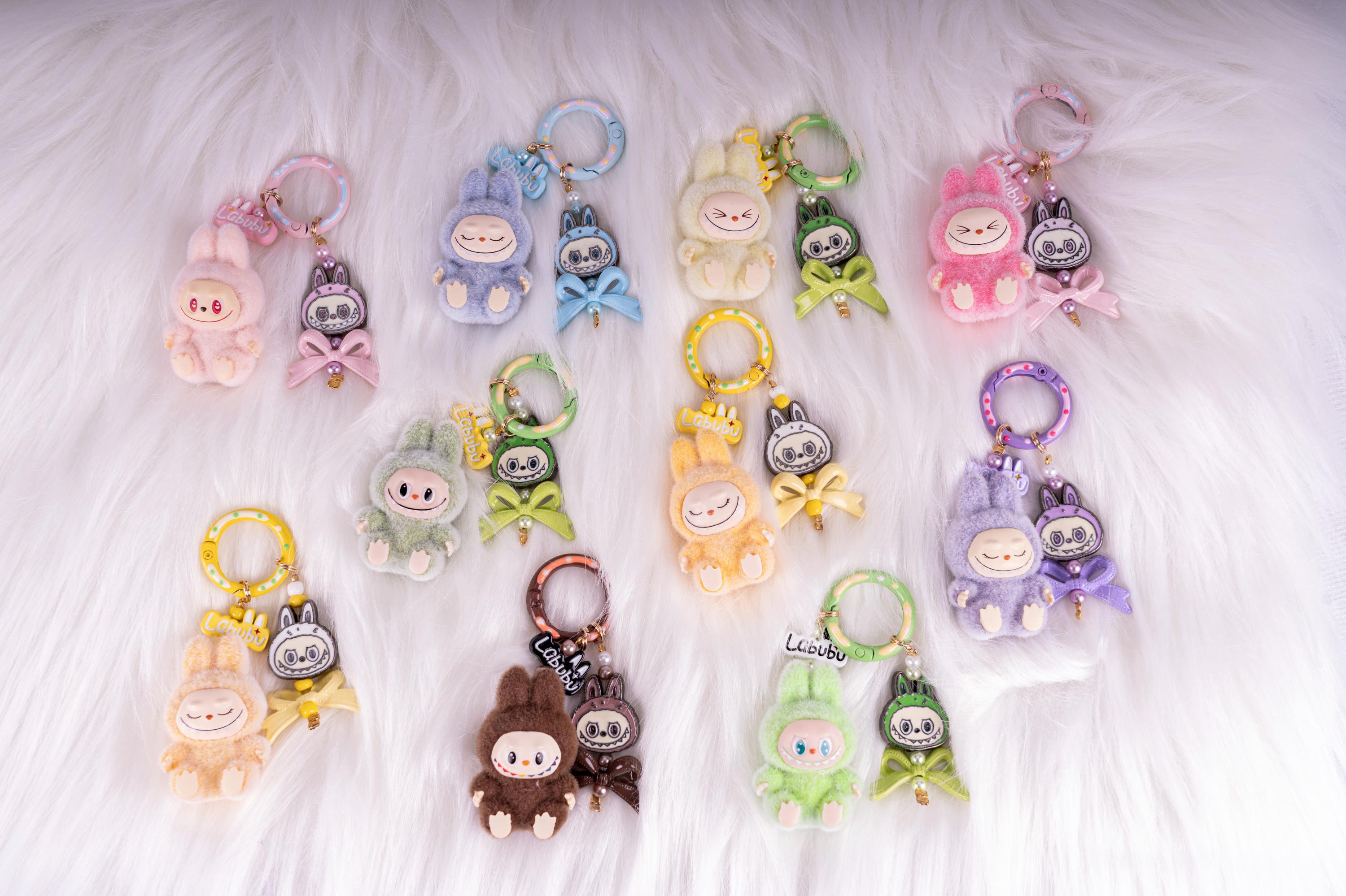 Labubu mini keychain - Etsy 日本