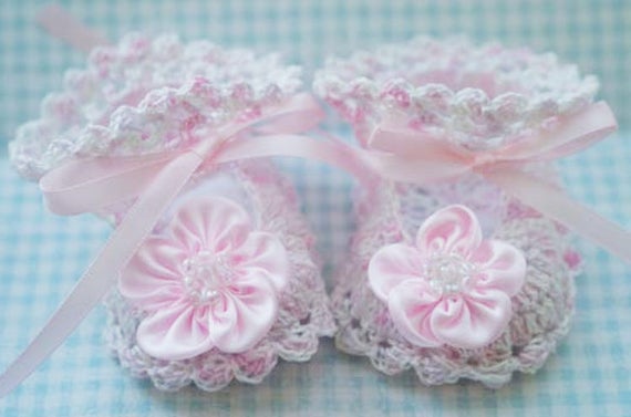 simply sweet baby booties