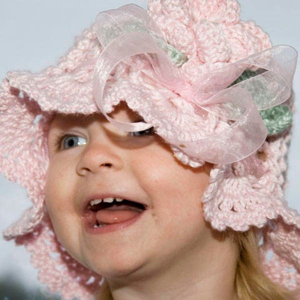 Cheryls Crochet CC46 Toddlers Kade's Bonnet PDF Download Crochet Pattern