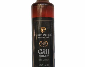 Natural Fermented Rose Vinegar 500ml