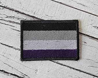 LGBTQ Asexual Pride Flag Patch - LGBT Asexual Pride Patch. Great for Christmas Stocking Stuffers!