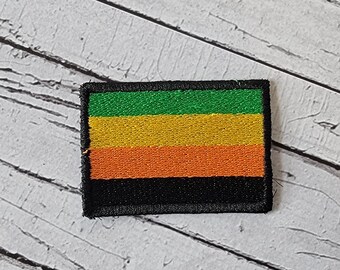 LGBTQ Aromantic Pride Flag Patch - LGBT Aromantic Pride Patch. Great for Christmas Stocking Stuffers!