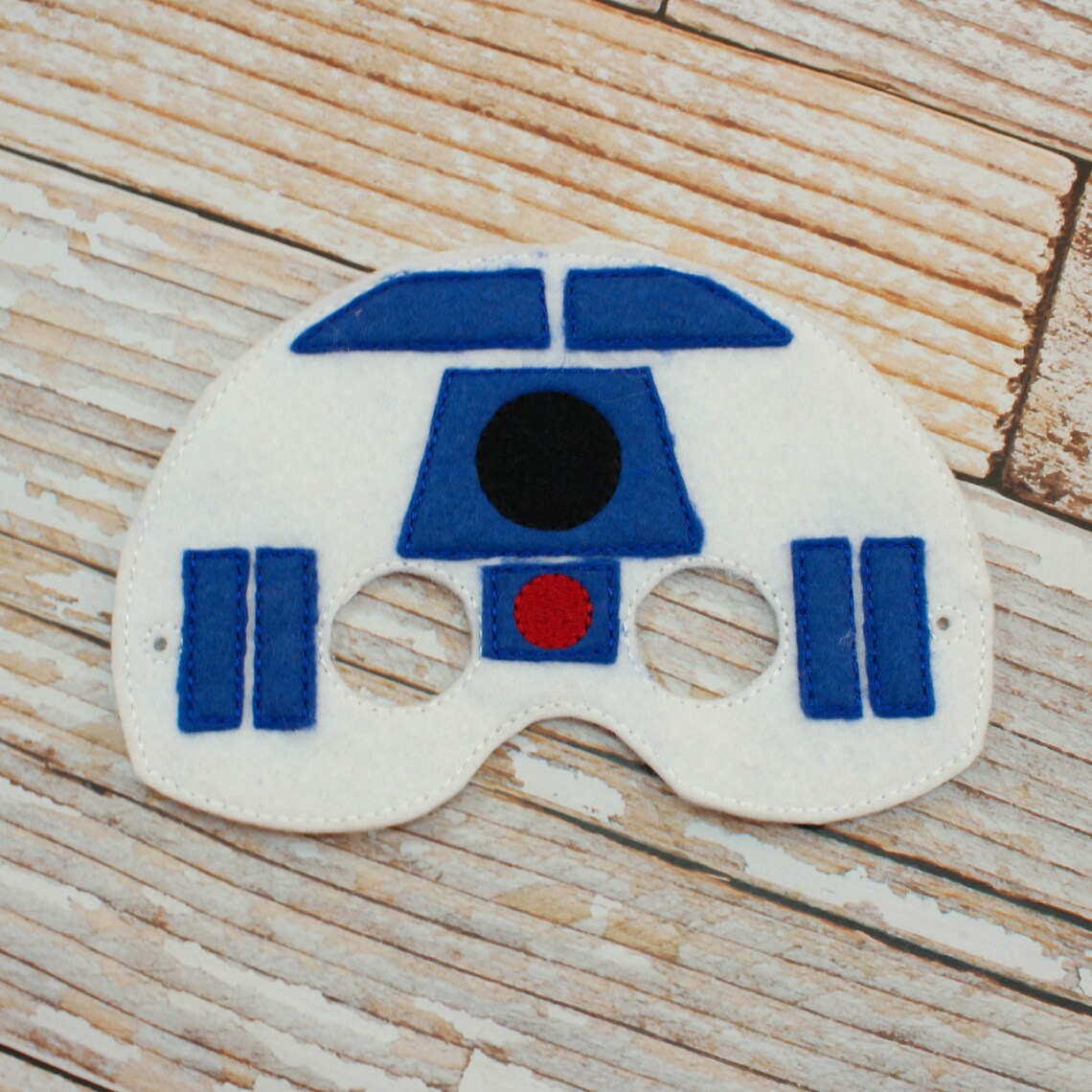 R2D2 Mask felt R2D2 mask for Halloween Dress-up R2D2 | Etsy