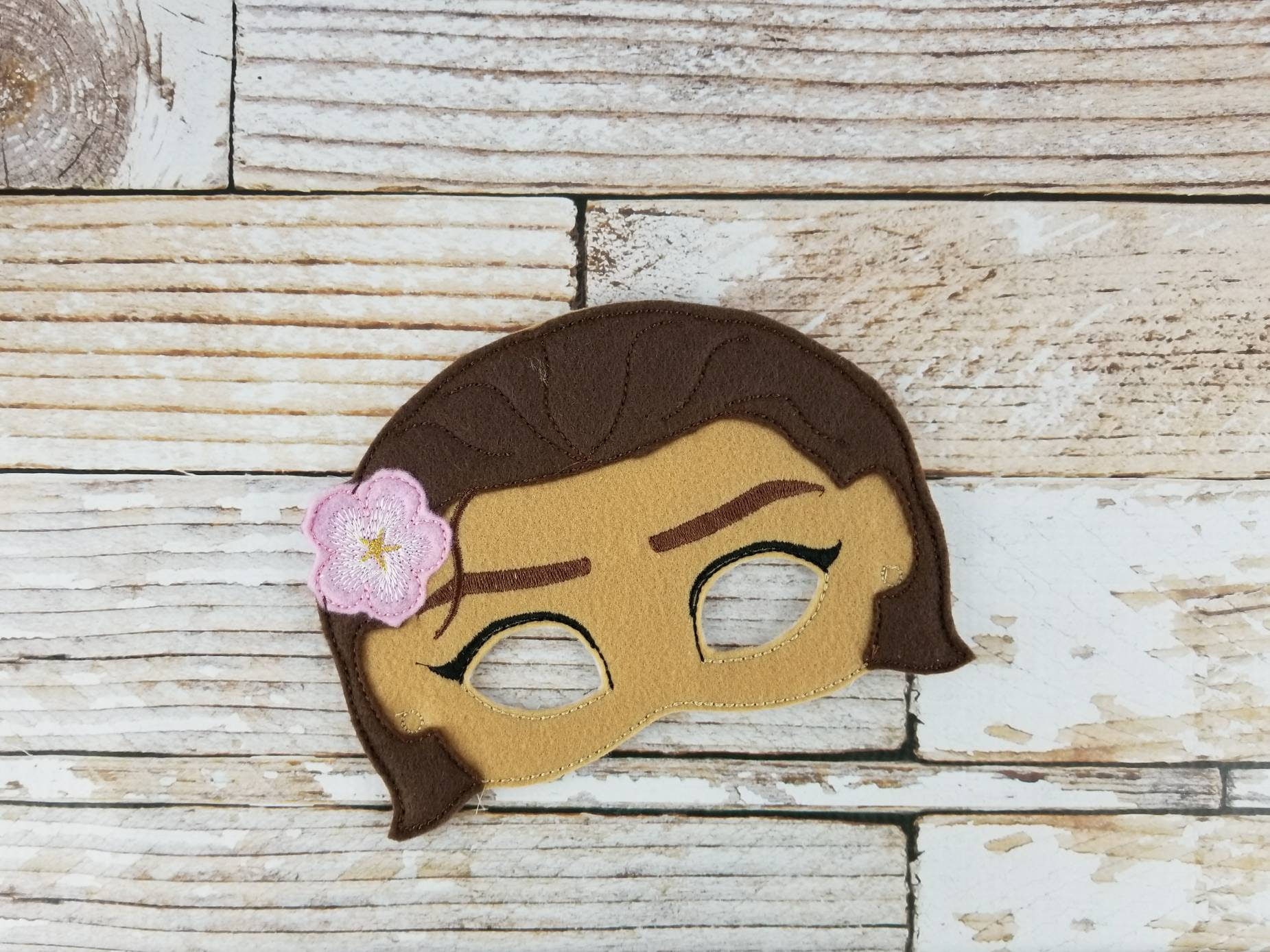 Moana Mask Moana felt mask for Birthday Parties Halloween | Etsy