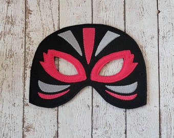 Luchador Mask - felt Luchador mask for Birthday Parties, Halloween, or Dress-up Play, Wrestler Halloween Mask, Luchador Halloween Costume
