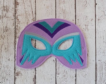 Luchador Maske - Filzmaske für Geburtstagsfeiern, Halloween, oder Anziehspiele, Wrestler Halloween Maske, Luchador Halloween Kostüm