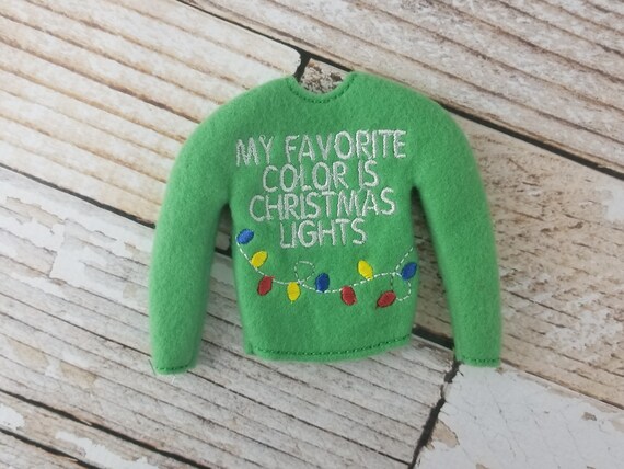 Abiti Elf Maglione Luci di Natale Maglione Elfo Abiti | Etsy Italia
