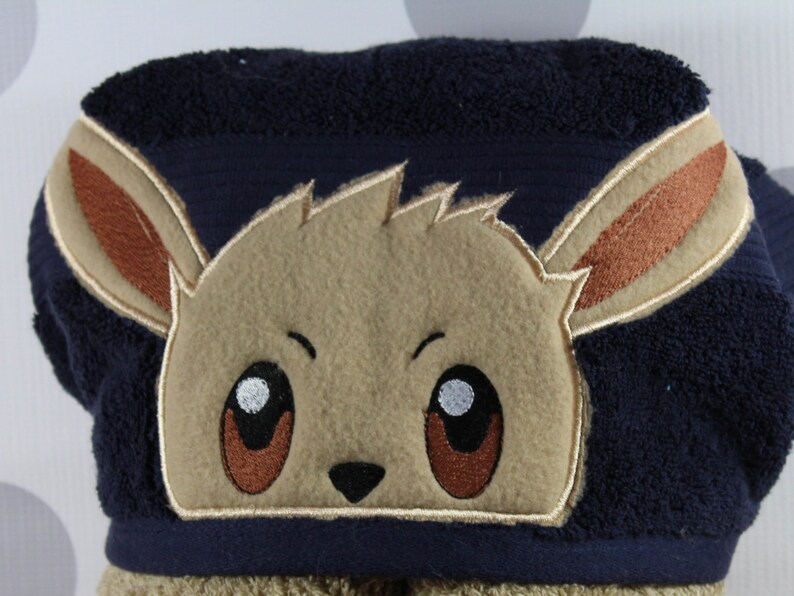 Eevee Towel for Bath Beach or Swimming Pool Kid-Size Eevee Towel Kid/'s Eevee Hooded Towel Great Christmas Gift Idea!