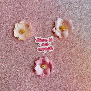 Liebe Süßer Aufkleber Ästhetischer Aufkleber für Laptop Geschenk Kindle Aufkleber Vinyl Aufkleber Bücherwurm Girly Aufkleber Rosa Aufkleber