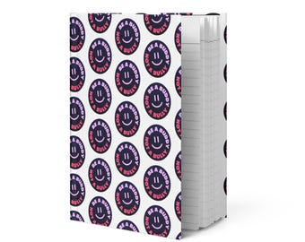 Cuaderno de tapa dura "No seas un acosador" / Cuaderno de escritura rayado / Diario / Cuaderno universitario / Regalo para escritores / Agenda de tapa dura