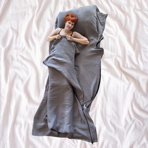 Organic Cotton Travel Sheet: Camping, Hostel, Tanning Blanket