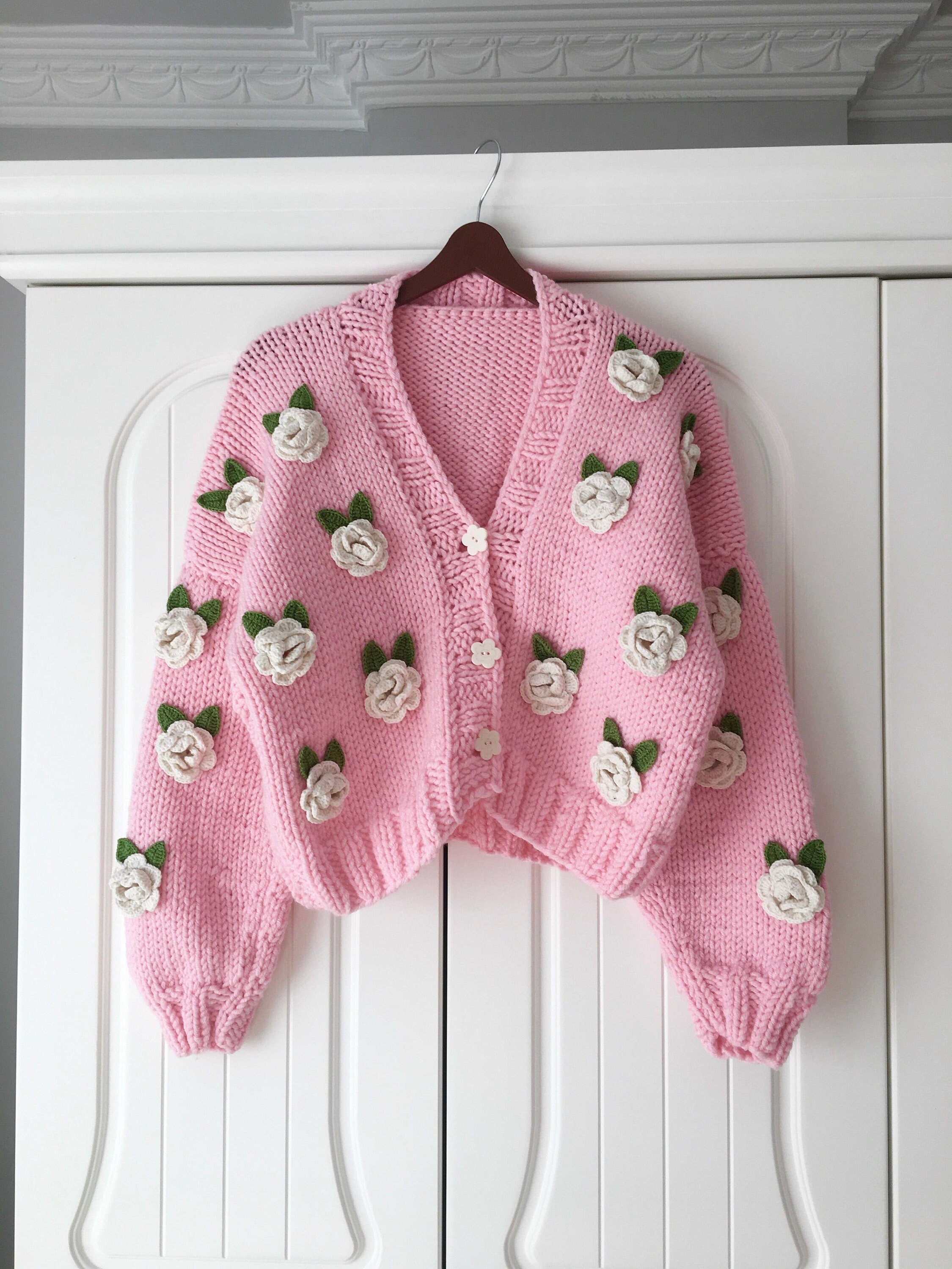 ❤︎ いいな ❤︎vintage flower knit cardigan❤︎ il_fullxfull.5990135536_3vrx.jpg