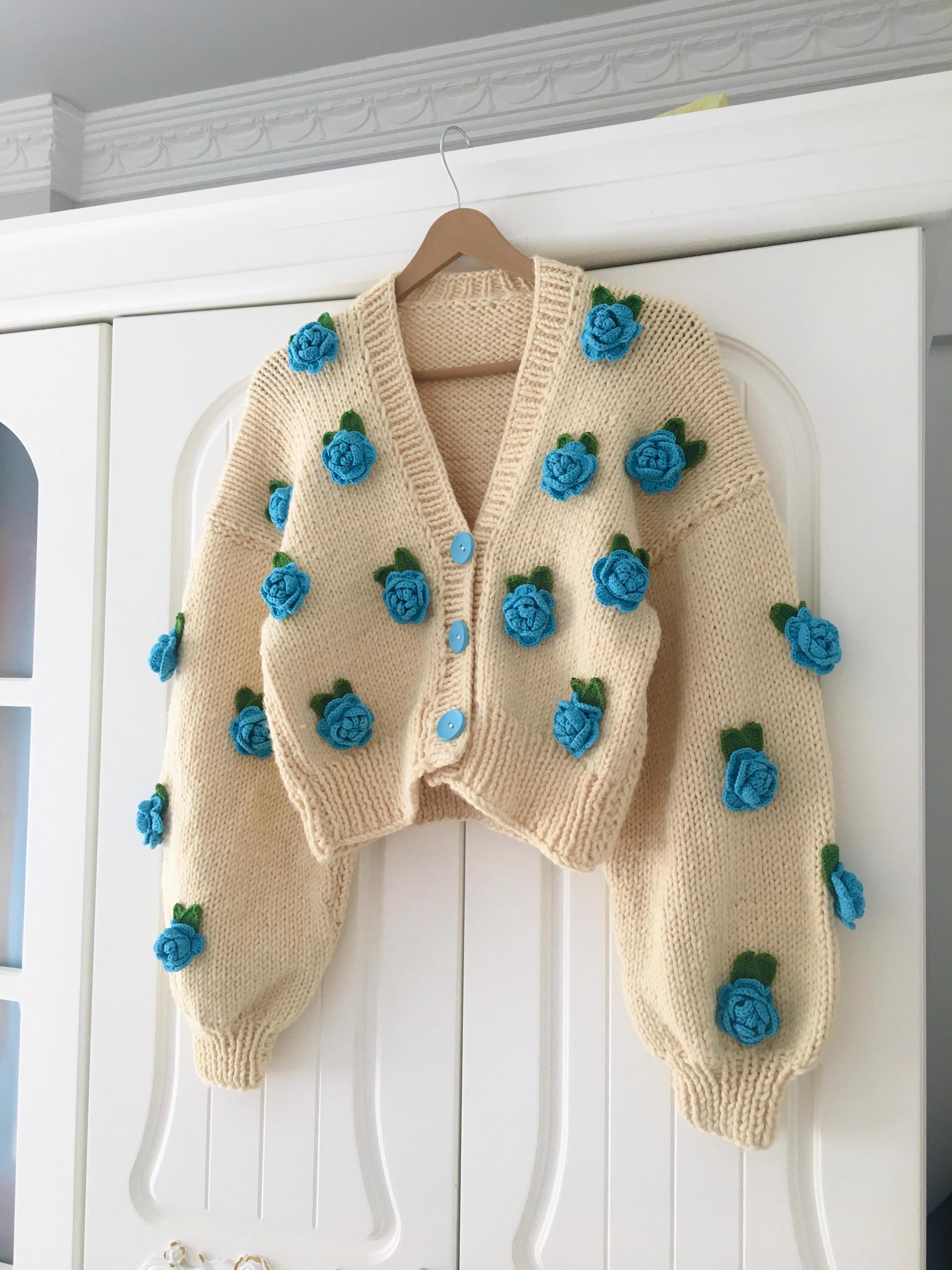 トップス FAKE AS FLOWERS KNIT CARDIGAN FAF(Fake As Flowers) / ANGEL RAGLAN KNIT CARDIGAN