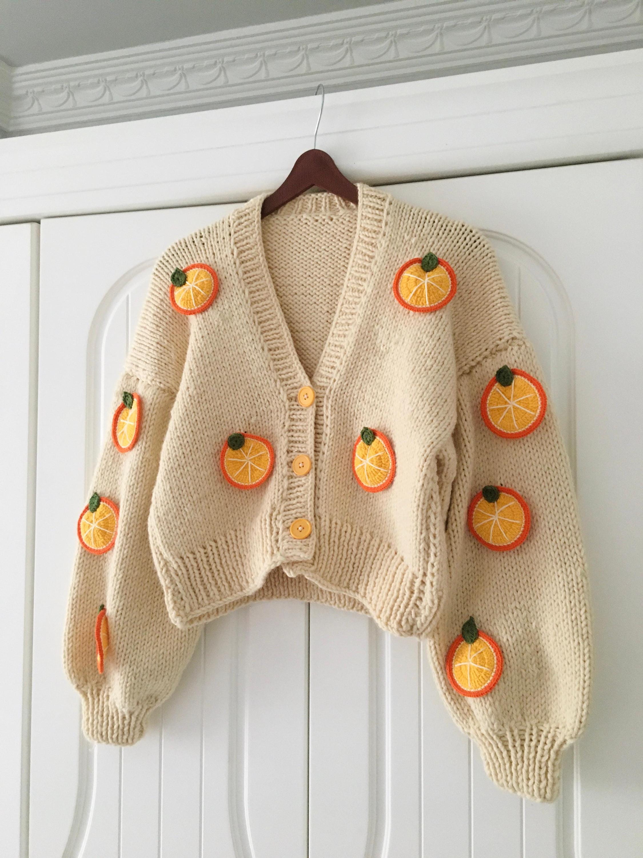 トップス LIDNM FEATHER YARN LOOSE CARDIGAN ORANGE LIDNM（リドム）の「FEATHER YARN LOOSE CARDIGAN（カーディガン