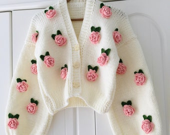 Rose flower motif cardigan 【white】 il_340x270.5990134018_dhxg.jpg