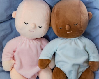Mini Weighted Plush Baby Doll: 1.5 lb Comfort Cutie