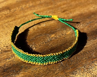 Fine bangle, Bracelet, Macramé jewelry, braided jewelry, friendship jewelry, Macramé bracelets, braided thread