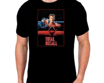 Total Recall T-Shirt: 90s Sci-Fi Movie Fan Gift