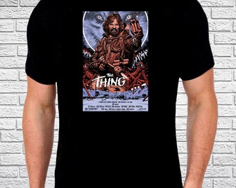 The Thing T Shirt John Carpenter T Shirt Horror Movie T Shirt Sci Fi Fan T Shirt