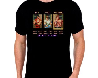 Retro Final Fight T-Shirt: Capcom Arcade Game Tee