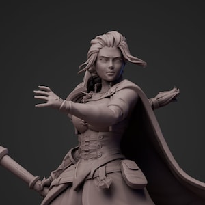 Jaina Proudmoore STL File for 3D Printing,3D Digital File, Stl 3D model design, Jaina Statue STL,World of Warcraft STL Figure