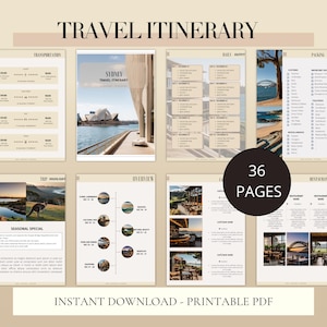 Mobile travel itinerary template,Travel planner pdf,Canva travel planner,mobile travel itinerary template