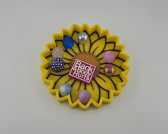 Sunflower Bead Tray (3d file)