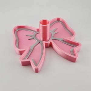 Bow Pen Bead Tray 3d file image 2