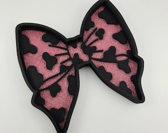 Cow Bow Bead Tray (3d file)