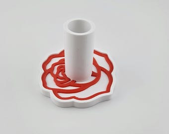 Rose Pen Holder (3d file)