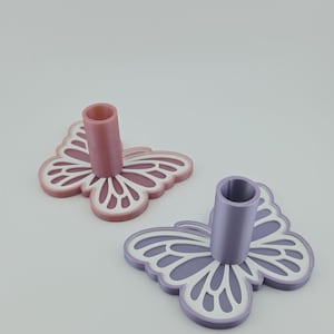 Butterfly single pen holder (3d file)