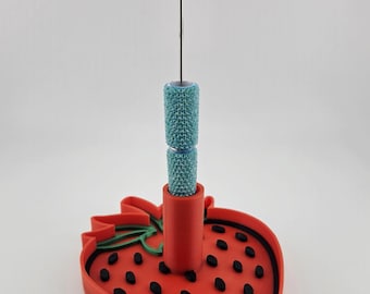 Strawberry Pen Bead Tray (3d file)