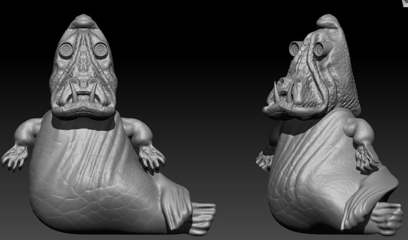 Doctor Who Character Options Rill Custom Articulated Action Figure 3D ...