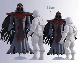 MOTU Horde Wraith Custom Gelenkige Actionfigur 3D Gedruckt