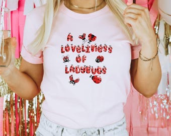 Ladybug Shirt: Cheerful Bug Tee, Nature Lover Gift