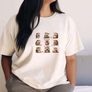HedgeHog shirt, Hedgehog tshirt, Hedgehog, Hedgehog Gift, Hedgehog Lover, gift for her, pet mom, animal lover, Mothers Day gift, cute animal