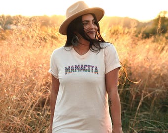 Mamacita T-Shirt: Fiesta Mom Tee, Cinco De Mayo Gift