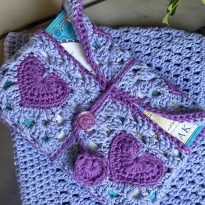Crochet book sleeve / cover
