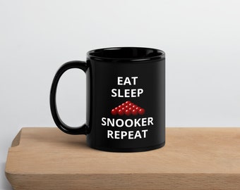 Snooker Mug, Gifts for Men, Snooker Fan, Sports Mug