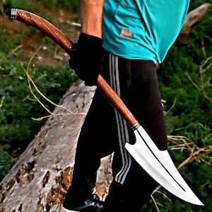 Custom Handcrafted Kukri Machete 5160 Hand Forged Spring Steel with Leather Sheath,Anniversary Gift, Birthday Gift,Personalized Gift knife
