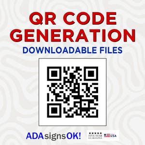 QR-codedownloads - inclusief QR-generatie - fysieke borden beschikbaar! QR-codes voor websites, betalingslinks, bedrijven, evenementen en meer!