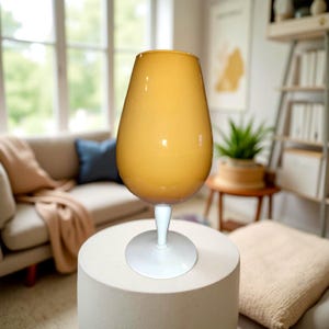 Empoli Art Glass Vase - Butterscotch Glass (11.25&quot;) - 1960s